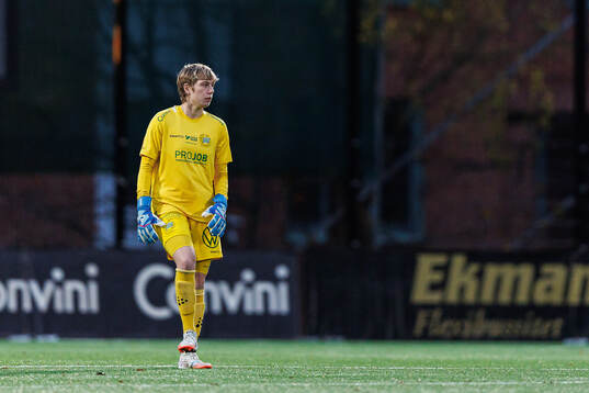 Hammarbys målvakt Moa Edrud