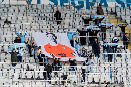 Malmö FFs supportrars tifo