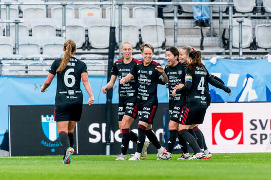 Piteås Cecilia Edlund jublar