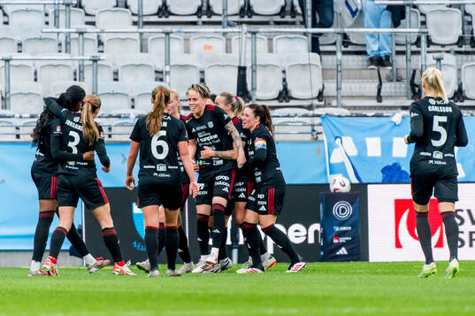 Piteås Cecilia Edlund jublar