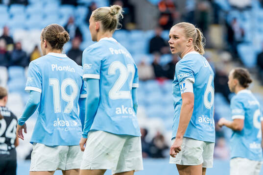Malmö FFs Nellie Lilja deppar