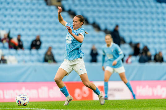 Malmö FFs Karoline Olesen
