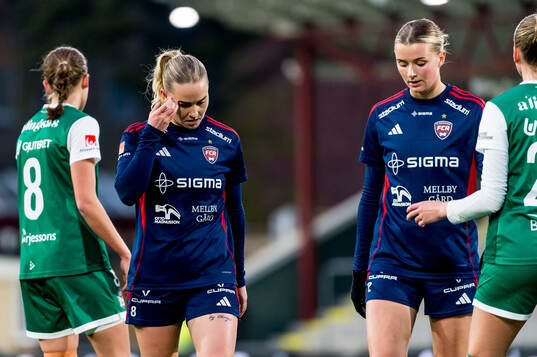 Rosengårds Emma Jansson deppar