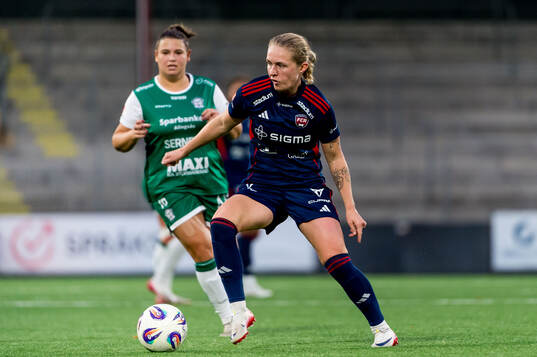 Rosengårds Emilia Larsson och Alingsås Alma Öberg