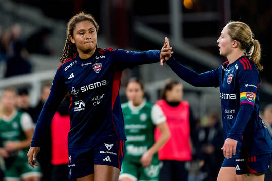 Rosengårds Jo-Anne Agbor Tataw Cronquist och Hanna