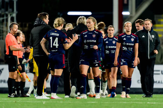 Rosengårds spelare deppar