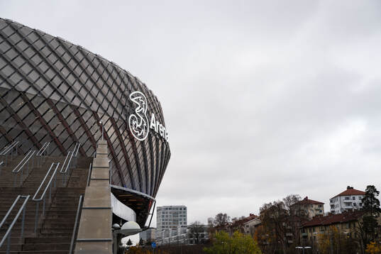 Exteriör vy över 3Arena