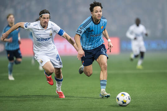 IFK Göteborgs Gustav Svensson och Djurgårdens Mikael