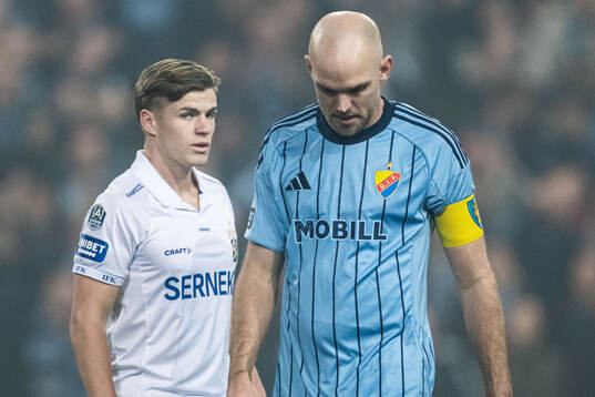 Djurgårdens Marcus Danielson deppar