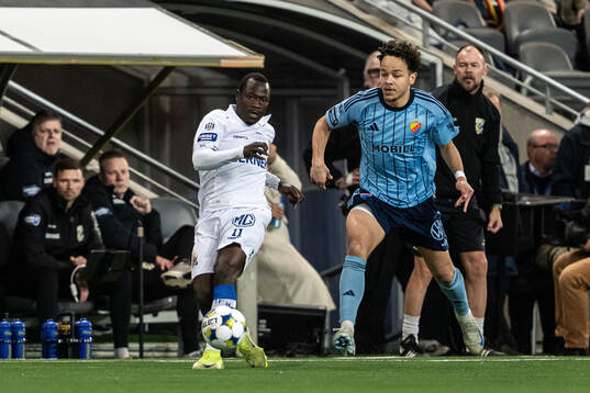 IFK Göteborgs Saidou Alioum Moubarak och Djurgårdens