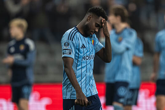 Djurgårdens Tokmac Nguen deppar
