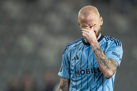 Djurgårdens Adam Ståhl deppar