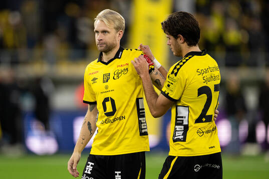 Elfsborgs Johan Larsson och Besfort Zeneli