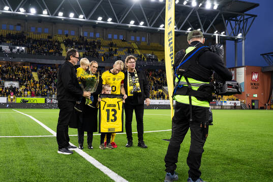 Elfsborgs Johan Larsson hyllas