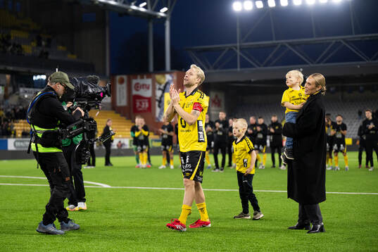 Elfsborgs Johan Larsson hyllas