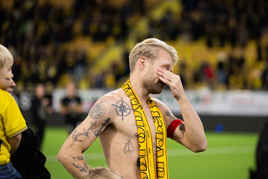 Elfsborgs Johan Larsson hyllas