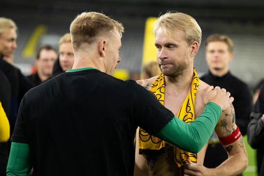 Elfsborgs Johan Larsson hyllas