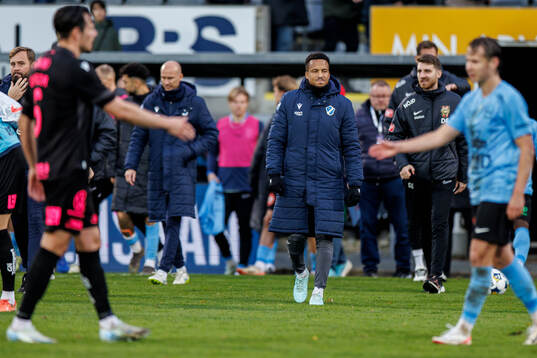 Halmstads Marcus Olsson jublar