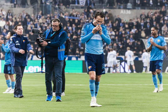 Djurgårdens Albin Ekdal deppar