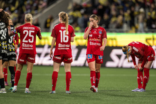 Linköpings Polly Doran deppar