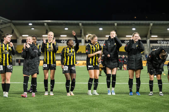 Häckens Lisa Löwing, Monica Jusu Bah och Emilie Carlberg