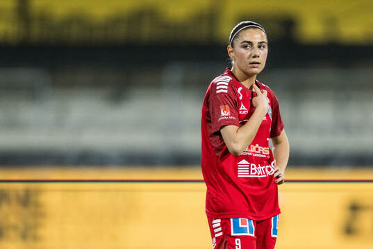 Linköpings Ronja Osman Sofi Ingberg deppar