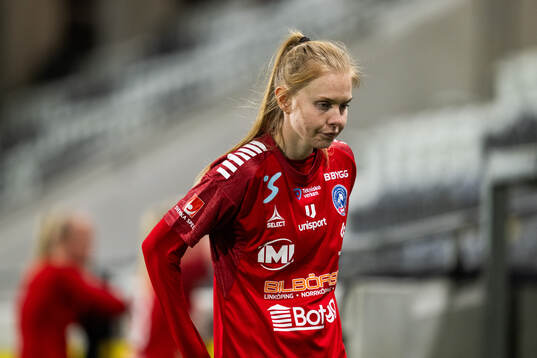 Linköpings Malin Johnsen Brenn deppar