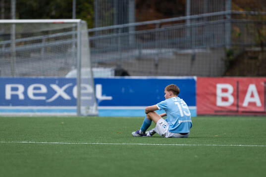 Malmö FFs Elliot Uddenäs deppar