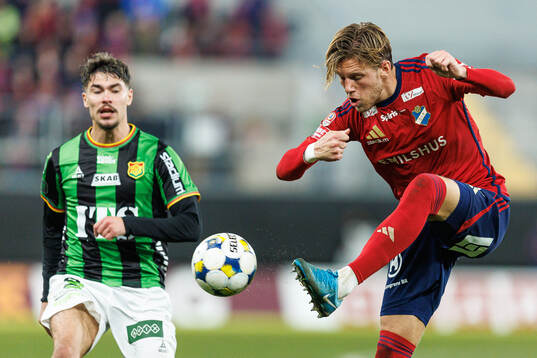 GAIS William Milovanovic och Östers Noah Söderberg