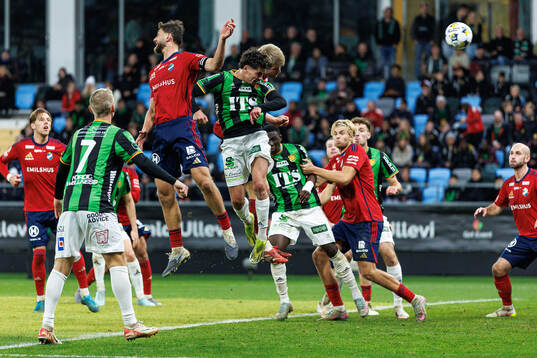 Östers Alibek Aliev och GAIS William Milovanovic