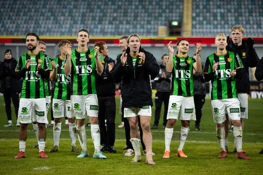 GAIS spelare tackar publiken
