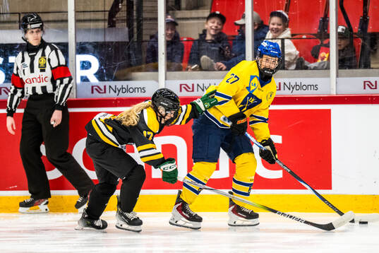 Värmlands Lova Björklund och Dalarnas Hilla Ytfeldt