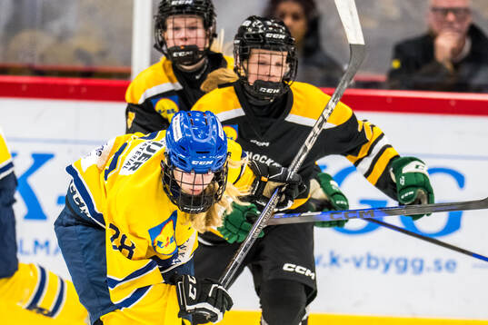 Dalarnas Signe Silver och Värmlands Lilli Labraaten