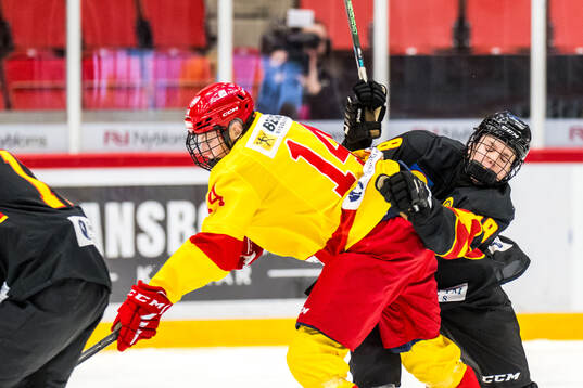Smålands Tage Danielsson och Skånes Axel Johnsson