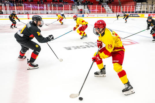 Skånes Ville Biveus Björk och Smålands Isak Alvudd