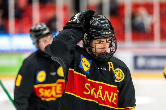 Skånes Casper Scherstén deppar