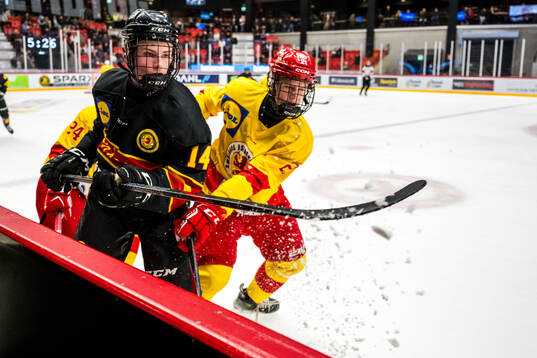 Skånes Simon Wilsell och Smålands Isak Räsänen