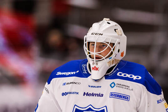 Karlskogas målvakt Anton Danell