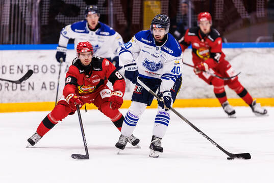 Almtunas Kalle Eriksson och Karlskogas Kalle Jellvert