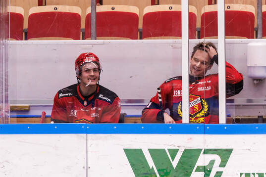 Almtunas Lucas Stockselius och Hannes Hellberg