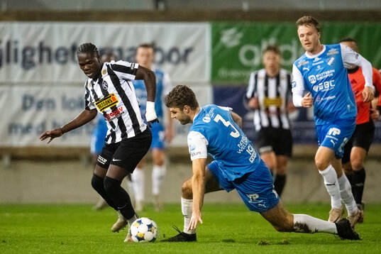 Landskronas Xavier Odhiambo mot Oddevolds Erik Hedenquist