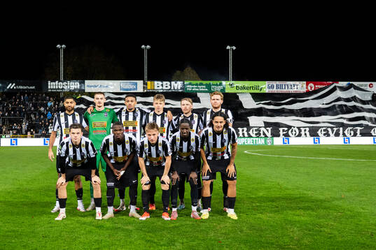 Landskronas startelva Marcus Pettersson, André Alvarez