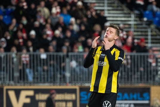 Hammarbys Frederik Winther deppar