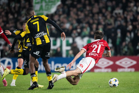 under fotbollsmatchen i Allsvenskan mellan Degerfors och