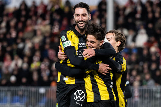 under fotbollsmatchen i Allsvenskan mellan Degerfors och