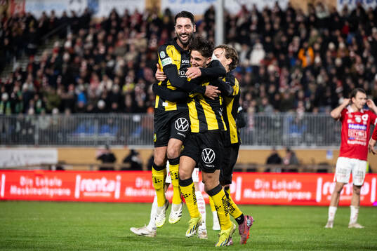 under fotbollsmatchen i Allsvenskan mellan Degerfors och