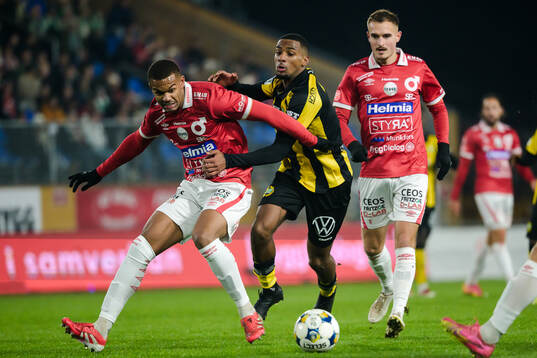 Degerfors Leon Hien och Christos Gravius