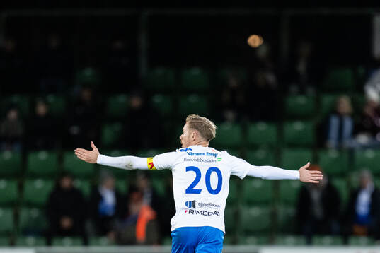 Värnamos Freddy Winsth reagerar