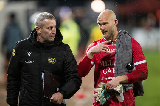 Mjällbys målvakt Alexander Lundin
