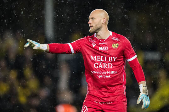 Mjällbys målvakt Alexander Lundin